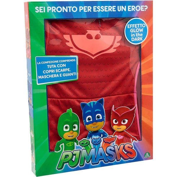 Giochi Preziosi Super pajamas PJ Masks Costume Carnival gufetta, Size 3/4 Years 1