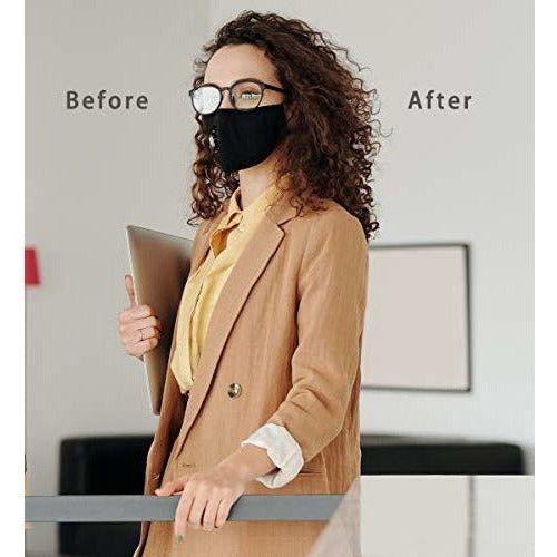 Anti Fog Wipes for Glasses Reusable for Defogger Cloth for Eyeglasses and Goggles 3