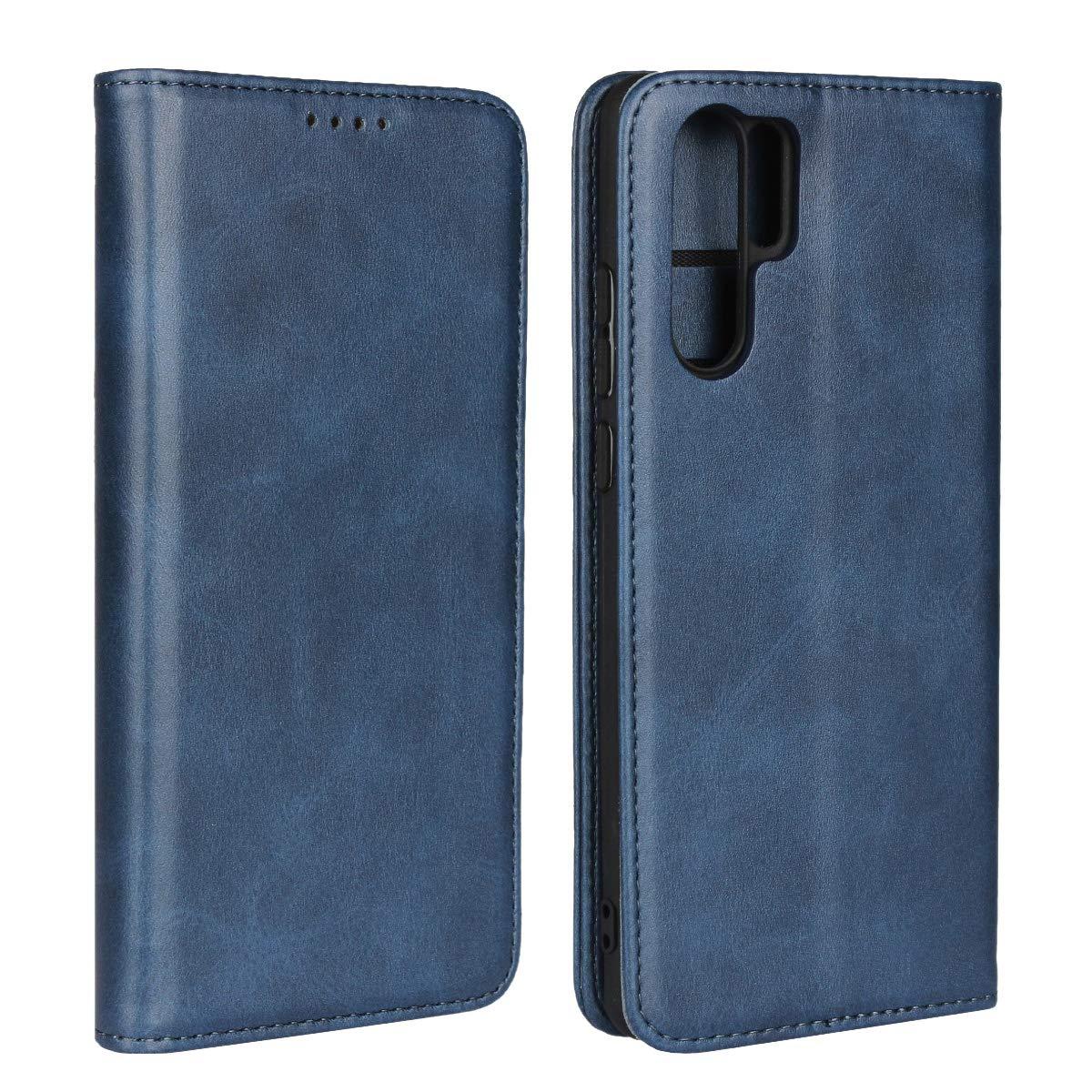 SailorTech Huawei P30 Pro Wallet Case, Premium PU Leather Case Flip Cases Folio Cover with Kickstand Card Slots Holder Strong Magnetic Closure Phone Case - Navy Blue 0