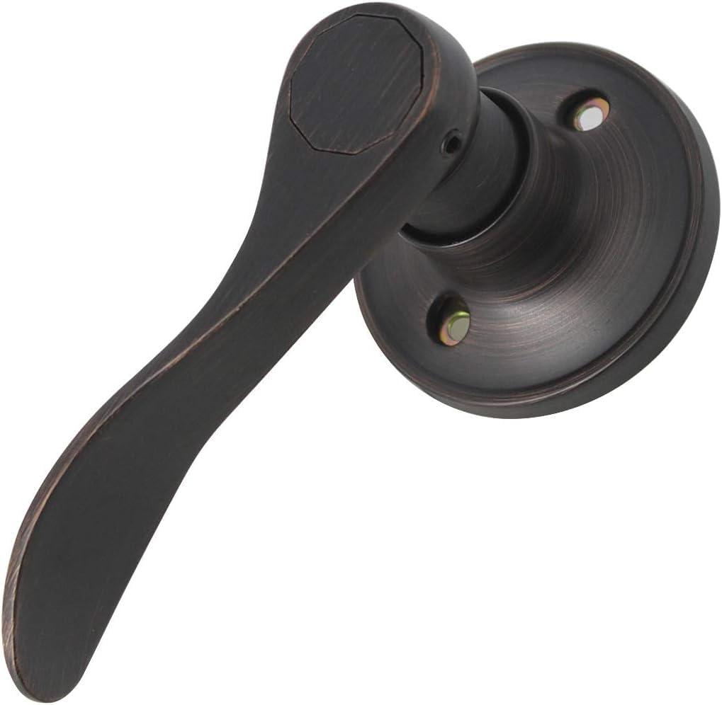 Probrico Oil Rubbed Bronze Dummy Handles, Internal Door Levers on Rose, Dummy Levers for Closets(No Latch), 2-Way Adjustable, 1 Pack 0