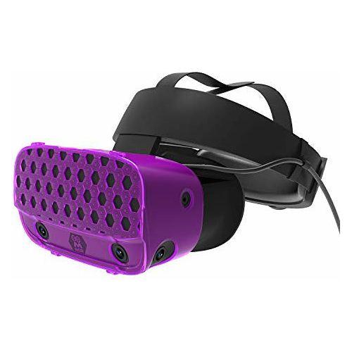 AMVR VR Headset Protective Shell Multiple Colors Cover for Oculus Rift S Accessories (Purple)