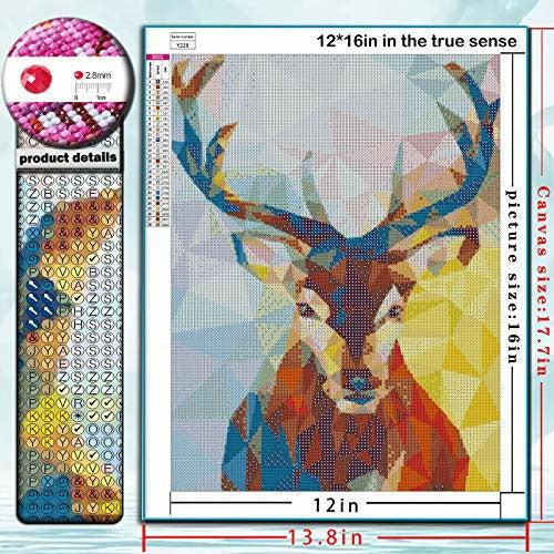 TINY FUN 5D DIY Diamond Painting Full Drill Cross Stitch Kit Diamond Painting Kits for Adults Rhinestone Embroidery Diamond Art 1