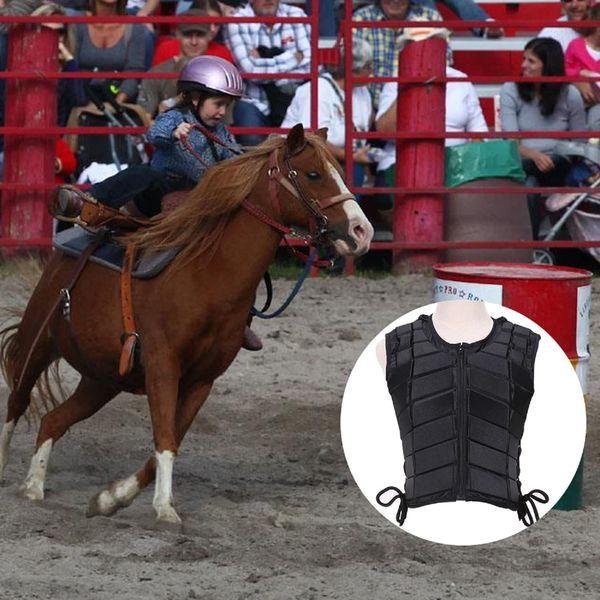 MOVKZACV Horse Riding Vest,Equestrian Vest, Safety Equestrian Horse Riding Training Vest Protective Body Protector Gear Various size, for Kids Adult(size:CL) 3