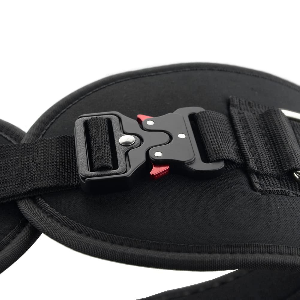 HemeraPhit Dip Belt with Chain Body Building Weight Lifting Weight Belt (Metal Buckle) 8