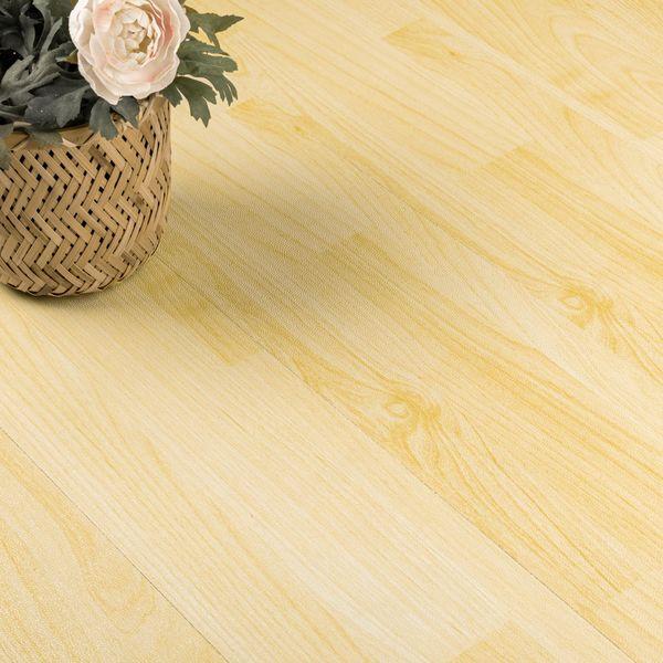 Self Adhesive Floor Tile Vinyl Flooring Planks Wood Effect Peel and Stick Tile for Bathroom Kitchen Living Room Floor Planks Grey Wood 15X90cm 8pcs (1.08m²)
