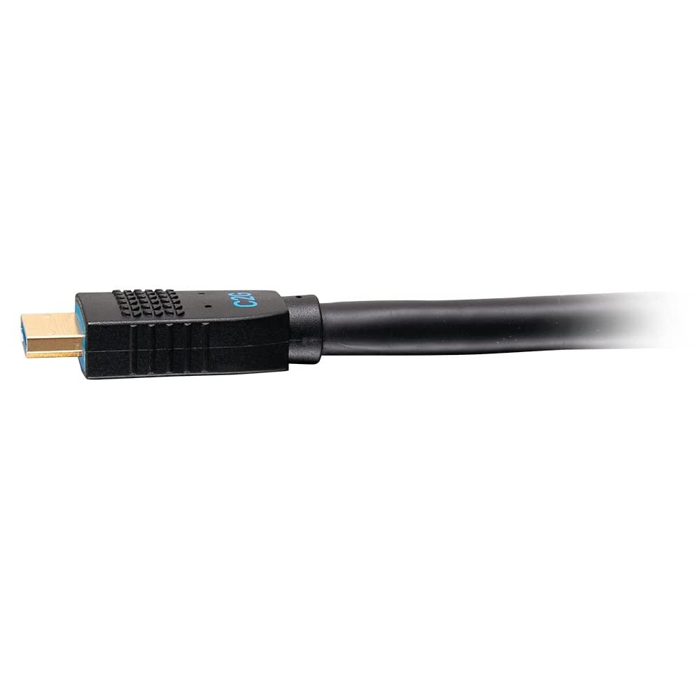 C2G 25ft (7.6m) Performance Series Premium High Speed HDMI Cable - 4K 60Hz In-Wall, CMG (FT4) Rated - Perfect for Xbox and PS5 High Resolution Gaming, Blu-ray, DVD, Smart TV, Soundbar and Monitors 3