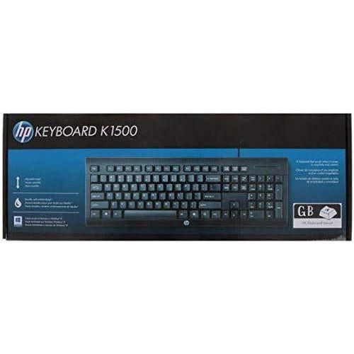 HP K1500 Black Wired USB Keyboard 1