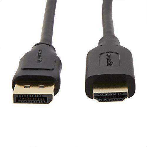 AmazonBasics DisplayPort to HDMI Cable - 0.9 m 1