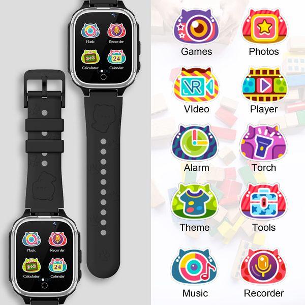 Kesasohe Kids Smart Watch, 24 Games Smartwatch for Kids with 2 HD Cameras, Pedometer, MP3, Music Calculator, Alarm,Clock, Children's Watch for boys girls from 3 to 12 Years Christmas Birthday Gifts. 1