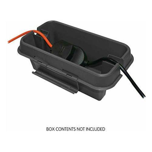 Dri-Box FL-1859-200 IP55 Weatherproof Box, Black, Small 1