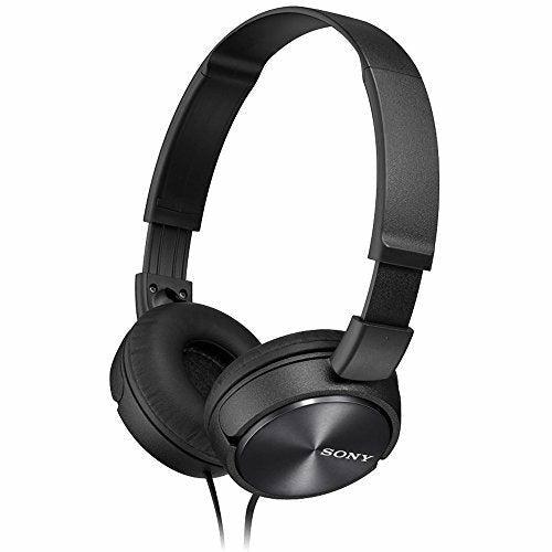 Sony MDRZX310 Foldable Headphones - Metallic Black 0