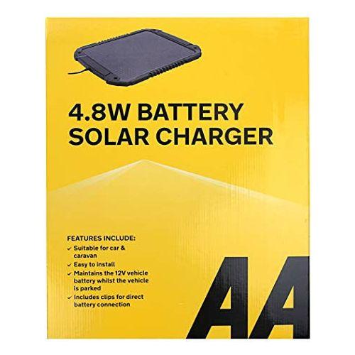 AA Car Essentials AA1432 Car 12V Battery Solar Charger 0