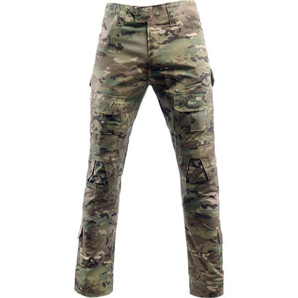 LNFINTDO Tactical Combat Trousers for Men Army Camo Outdoor Airsoft Hunting Pants Ripstop BDU Military Uniform