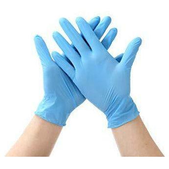 Disposable Nitrile Gloves, Powder Free, Blue, Size S (Pack of 100 Pieces) 1
