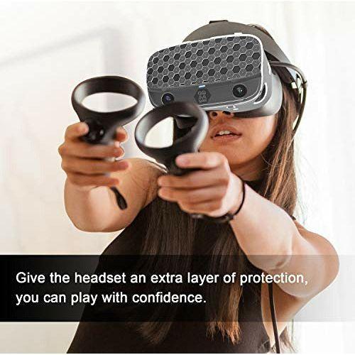 AMVR VR Headset Protective Shell Multiple Colors Cover for Oculus Rift S Accessories (White) 4