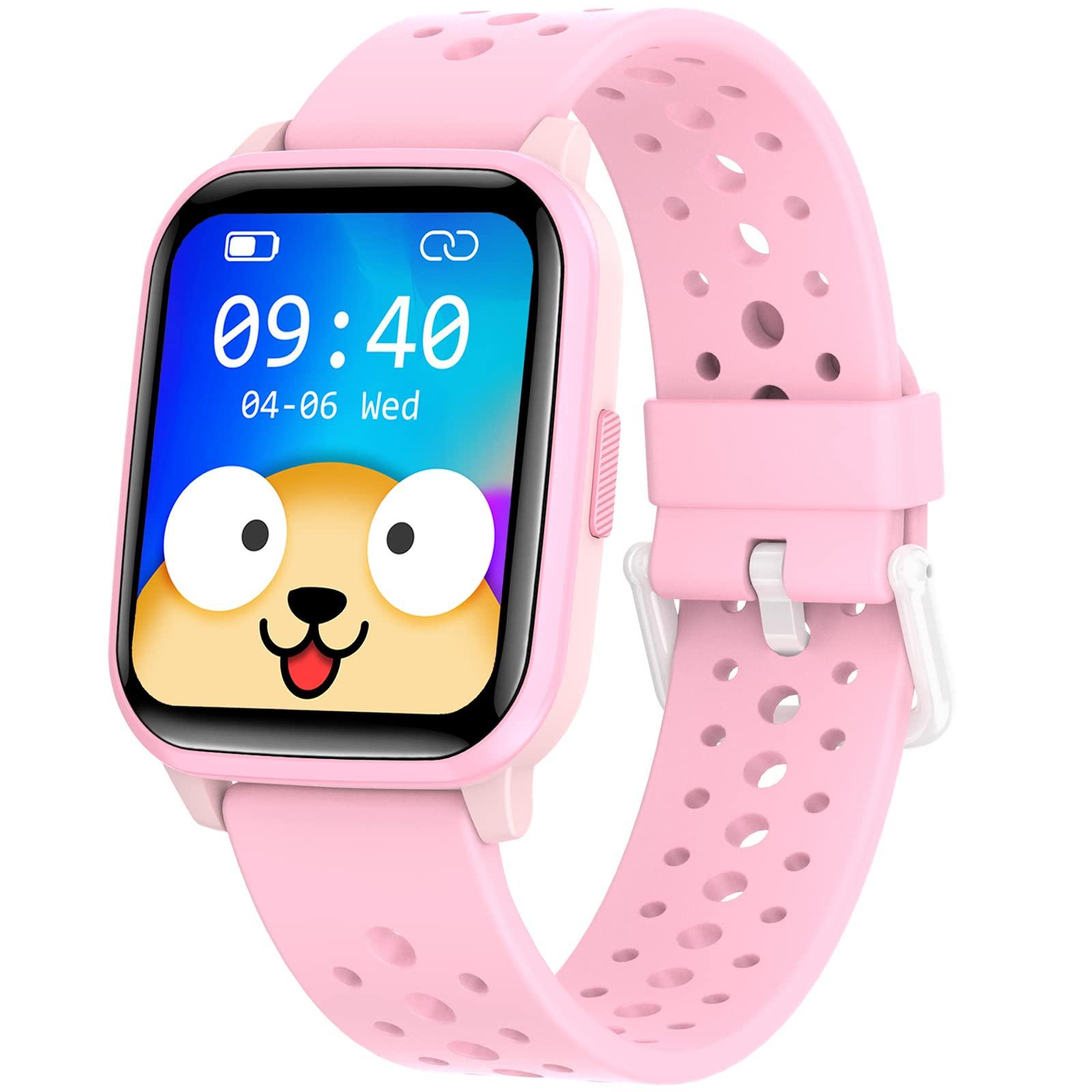 HENGTO Fitness Tracker Watch for Kids, IP68 Waterproof Kids Smart Watch with more Sport Modes, Pedometers, Heart Rate, Sleep Monitor, Great Gift for Boys Girls Teens 6-16 0