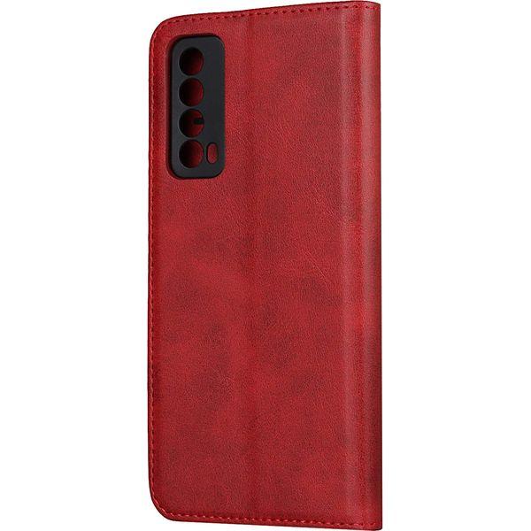 SailorTech Huawei P Smart 2021 Wallet Case, Premium PU Leather Case Flip Cases Folio Cover with Kickstand Card Slots Holder Strong Magnetic Closure Phone Case - Dark Brown 3