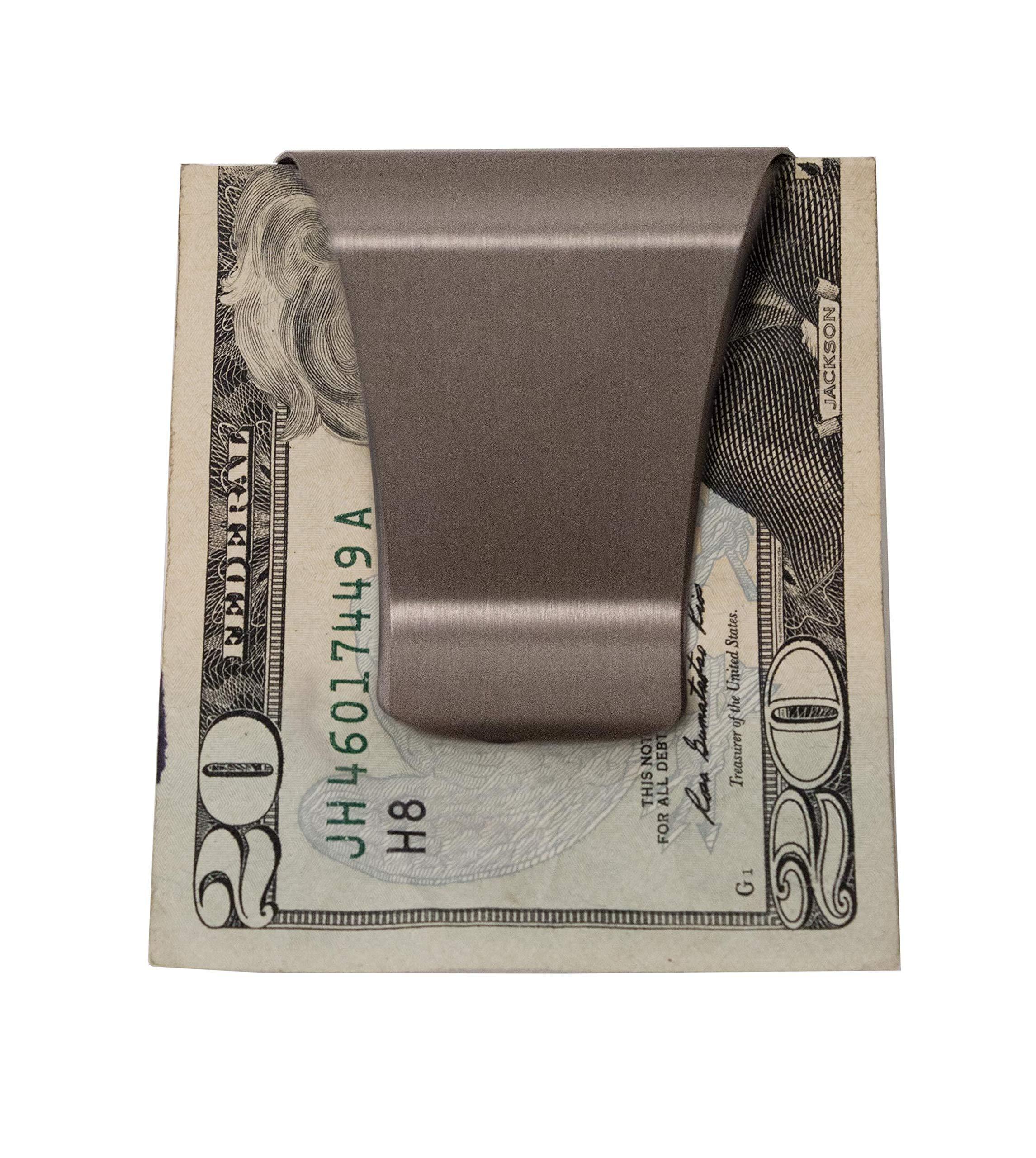 Storus Smart Silver Stainless Steel Money Clip 2