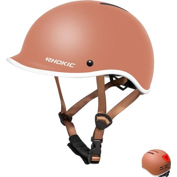 Kids Bike Helmet RHOKIC Kids Helmet for Boys Girls Adjustable Childs Bike Helmet Multi-Sport Toddler Skateboard Helmets Age 5-13 (Pink) 0