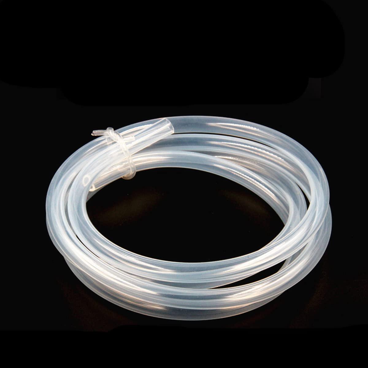 MACHSWON Silicone Tube 13mm ID 18mm OD 100.04ft Transparent Silicone Rubber Tube Silicone Tube Food Grade Air Hose for Pump Transfer 30.5m 2