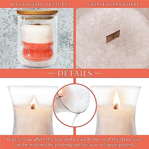 Experience Relaxation with Our Scented Jar Candle - 100% Natural Soy Wax, Burns up to 45 Hours, Aromatherapy Candle Gift for Any Occasion (3# Double Violets) 4