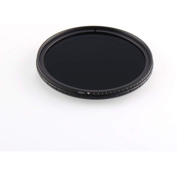 Fotga 43mm Ultra Slim Multi-coating MC Variable Ajustable ND Neutral Density Lens Filter ND2 to ND4 ND8 ND16 ND32 ND64 ND400 for DSLR Mirrorless Camera No X-cross 2