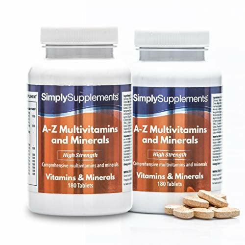 Multivitamins - Complete Range of Vitamins - 360 Tablets 0