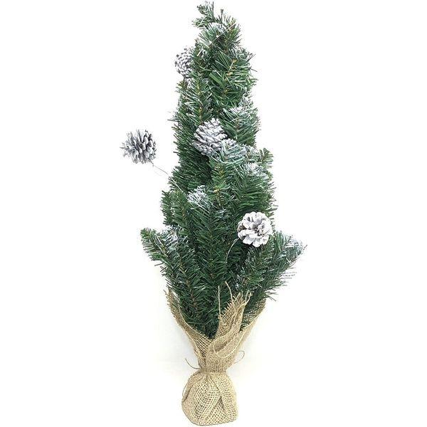 ITP 60cm Frosted Artificial Tree with Pine Cones 0