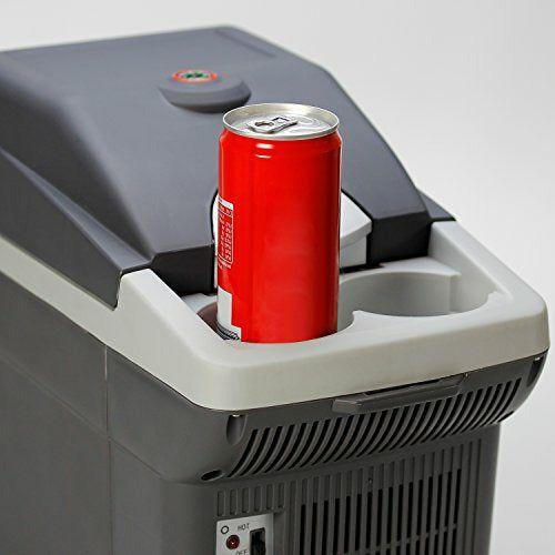 AEG Automotive 97253 On-board bar BK 6, thermoelectric cooler and heat box, 6 liters, 12 V and 230 V 2
