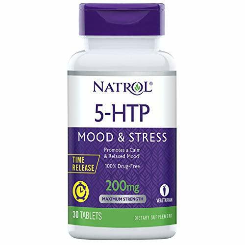 Natrol 5-HTP Timed Release 200mg - Pack of 30 Tablets 0