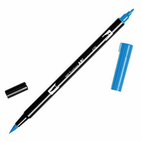 Tombow ABT 476 Dual Brush Pen - Cyan 0