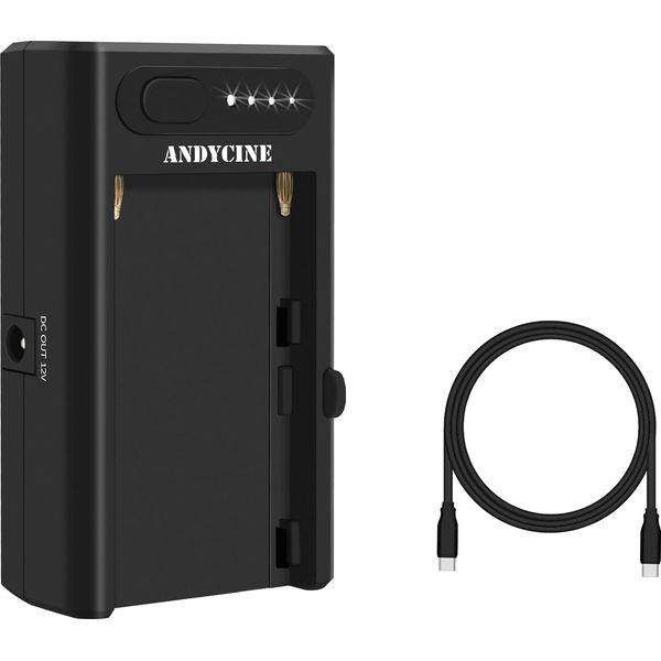 ANDYCINE NP-F Battery Plate With D-Tap,Type-C PD,USB-A Power Output, Multi function Power System for Camera Related Accessories and Cellphone,Mobile Devices