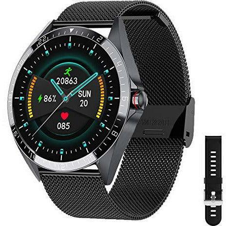 PHIPUDS SmartWatch Men Women,Full Touch Screen Activity Tracker Heart Rate Monitor Blood Pressure IP67 Waterproof Fitness Smartwatch for Android iOS Phones 0