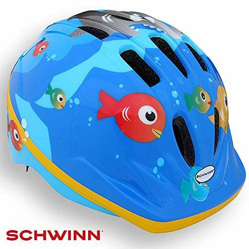 Schwinn Girls Fish Toddler Helmet, Blue, Medium 0