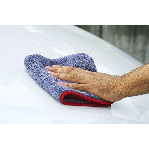 Glart 3 Super Absorbent Microfibre Thick Plush Cloths 40 x 40 cm, for Car Wash, Cleaning and Drying 1
