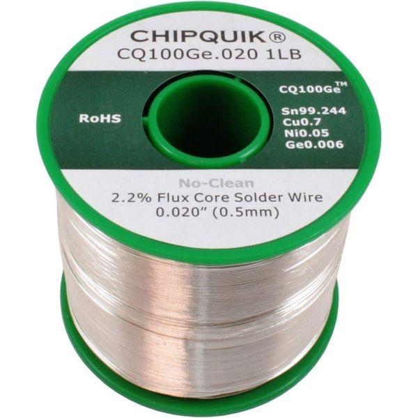 Germanium Doped Solder Wire Sn/Cu0.7/Ni0.05/Ge0.006 No-Clean .020 1lb 0