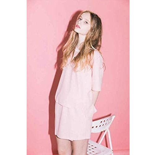 Selens 120X200CM Photography Backdrop PVC Background Vinyl Pink Matte for Photo Studio Flat Lay Food Product Protrait Shooting Video Coral Pink 1
