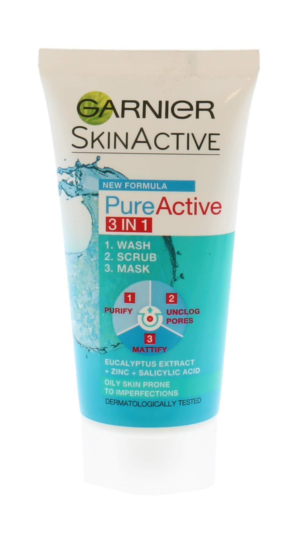 Garnier Pure Active 3-In-1 Scrub, 50 ml 0