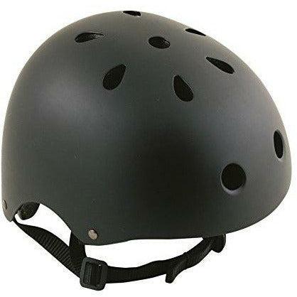 Oxford Bomber BMX/Skateboard Helmet - Matt Black, Medium 0