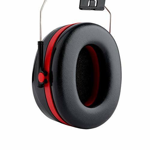 3M Peltor Optime III Earmuffs with Headband, 35 dB, (Black/Red) 4