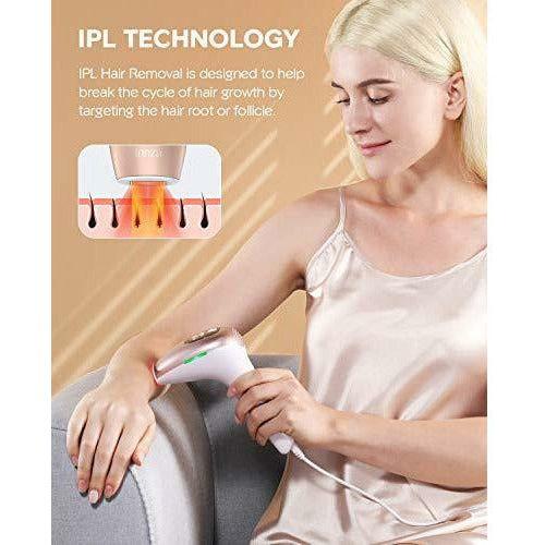 IPL Hair Removal Device Permanent Devices Hair Removal 999,000 Light Pulses Painless Long Lasting for Men and Women, Body, Face, Bikini Zone 1