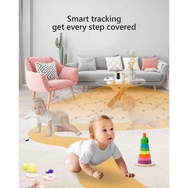 IMOU 2.5K WiFi Camera Indoor Pet Dog Camera 4MP, 360° Home Security Wireless IP Baby Camera, Human Detection AI, Smart Tracking, Siren, 10m Night Vision, 2-Way Audio, Privacy Mode, Works with Alexa 3