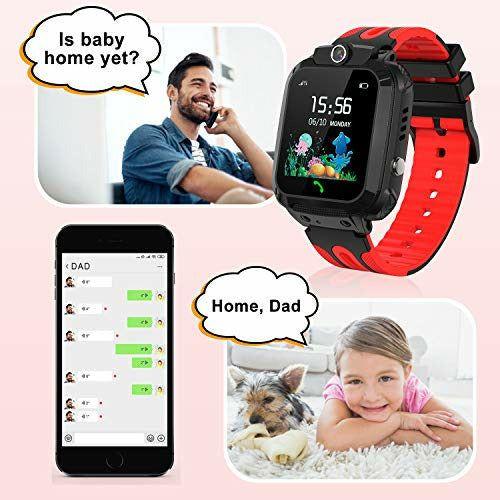 LDB Kids SmartWatch, Waterproof LBS/GPS Tracker, Touch Screen SOS, Two Way Call Game, Available for Android, iOS Phone 4