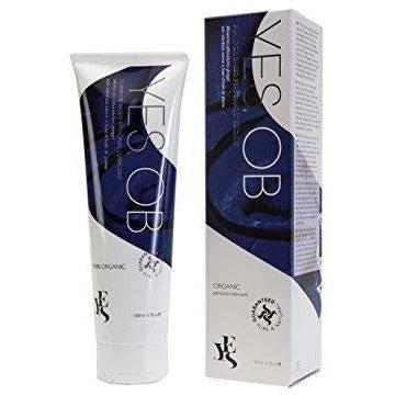 YES OB natural plant-oil based personal lubricant, 140ml 0