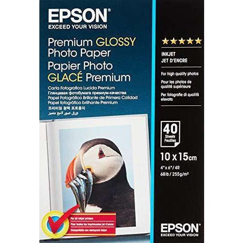 EPSON Premium glossy photo paper inkjet 255g/m2 (A6 paper 100x150mm) 2x40 sheets 1-pack 1