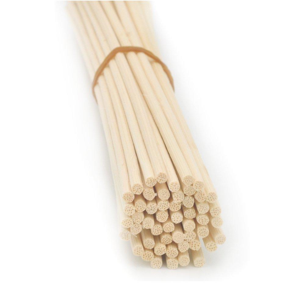 Ougual 100 Pieces Rattan Reed Diffuser Replacement Refill Sticks (18cm x 3mm)