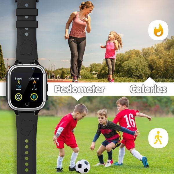 Kesasohe Kids Smart Watch, 24 Games Smartwatch for Kids with 2 HD Cameras, Pedometer, MP3, Music Calculator, Alarm,Clock, Children's Watch for boys girls from 3 to 12 Years Christmas Birthday Gifts. 2
