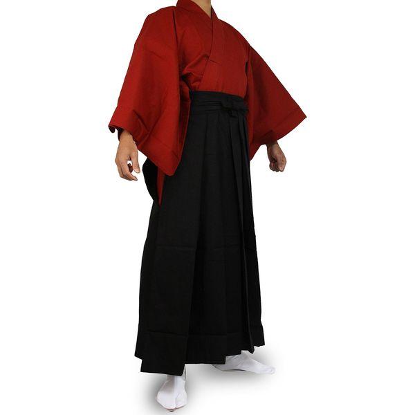 Edoten Japanese Samurai Hakama Uniform RD-BK XL 2