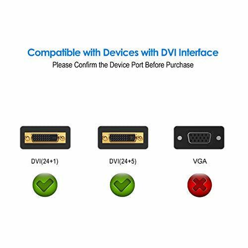 Rankie DVI to DVI Monitor Cable, 1.8 m, Black 1