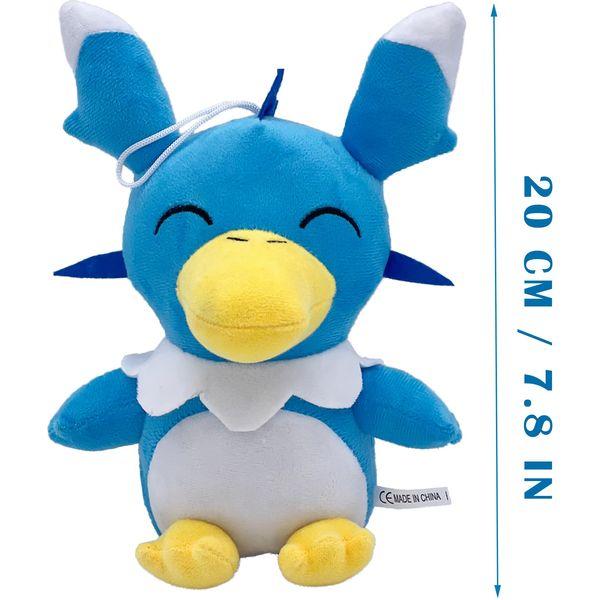 HNIEHEDT Depresso Plush Anime Blue Cat Plushies Stuffed Animal Pals Cute Doll Soft Toy (B) 1